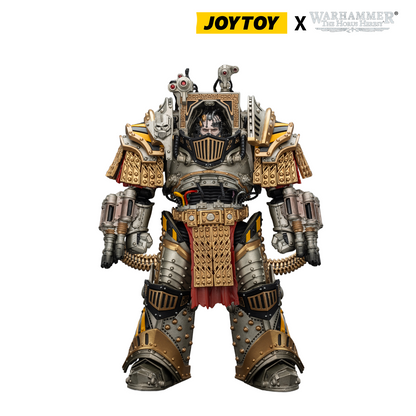 JoyToy Warhammer The Horus Heresy Action Figure - Iron Warriors, Perturabo, Primarch of the IVth Legion (1/18 Scale) & Exclusive T Shirt Preorder