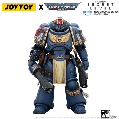 JoyToy Warhammer 40,000 Action Figure - Titus with Laurels of Victory (1/18 Scale) Preorder