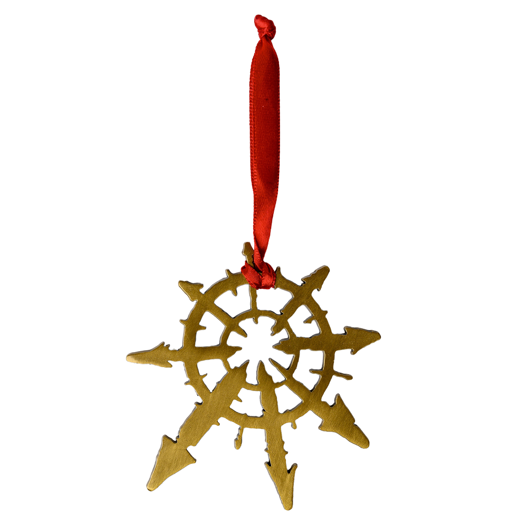Warhammer 40000: Chaos Star Tree Decoration