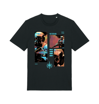 Black Printed T-shirt