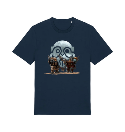 French Navy Printed T-shirt