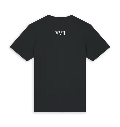 Black Printed T-shirt Back