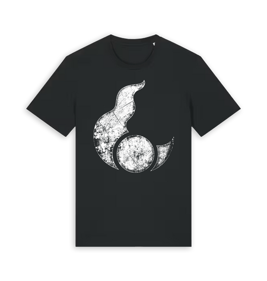Black Printed T-shirt Front