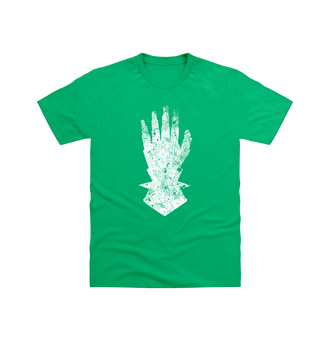 Irish Green Iron Hands Battleworn Insignia T Shirt
