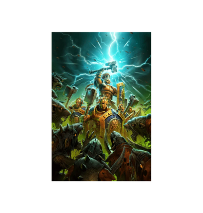 Unframed Stormcast Eternals & Skaven Poster