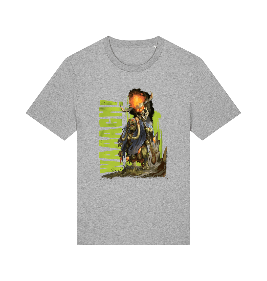 Heather Grey Printed T-shirt