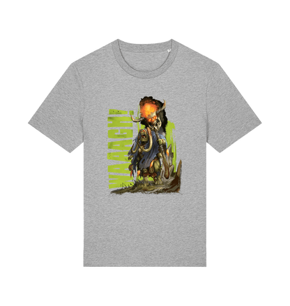 Heather Grey Printed T-shirt