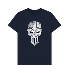 Navy Blue Iron Warriors Battleworn Insignia T Shirt