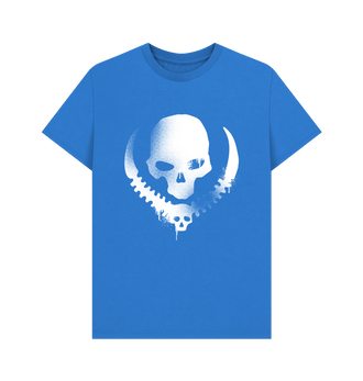 Bright Blue Ossiarch Bonereapers Graffiti Insignia T Shirt