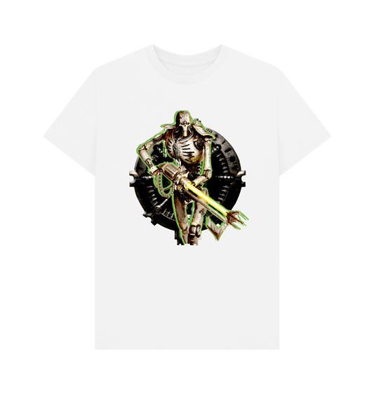 White Necrons Warrior White T Shirt