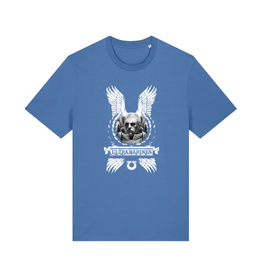 Bright Blue Printed T-shirt