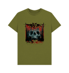 Moss Green Skull T Shirt