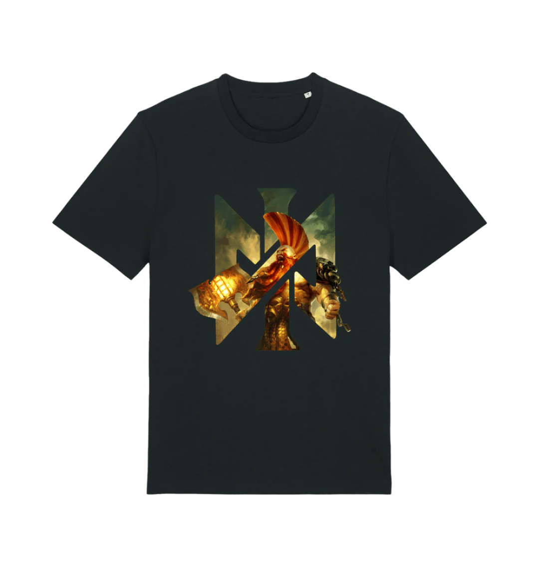 Black Printed T-shirt