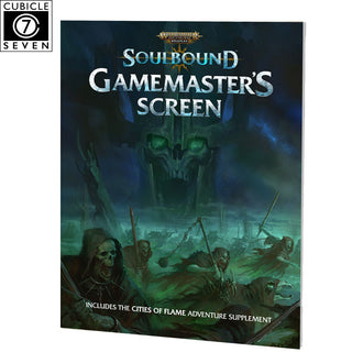 Full Colour Warhammer Age of Sigmar Roleplay - Soulbound - Gamemaster's Screen