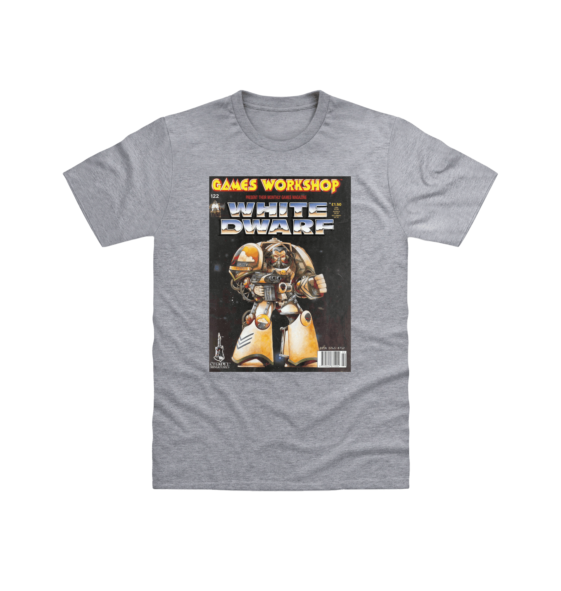 Ringspun Sport Grey Printed T-shirt