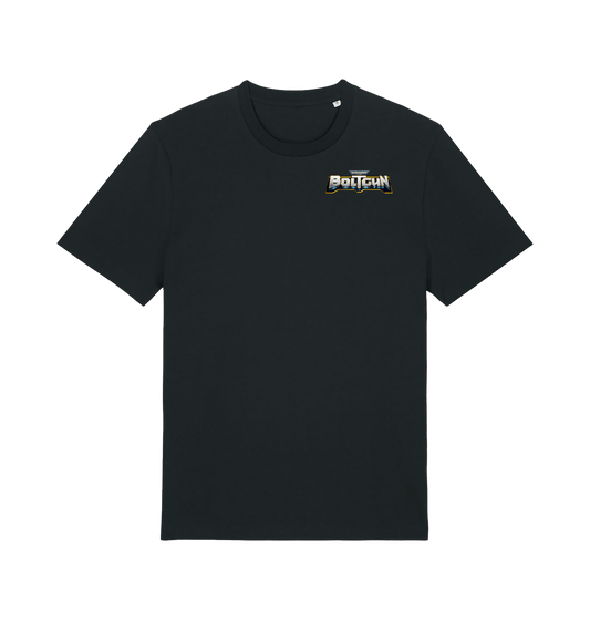 Black Printed T-shirt Front