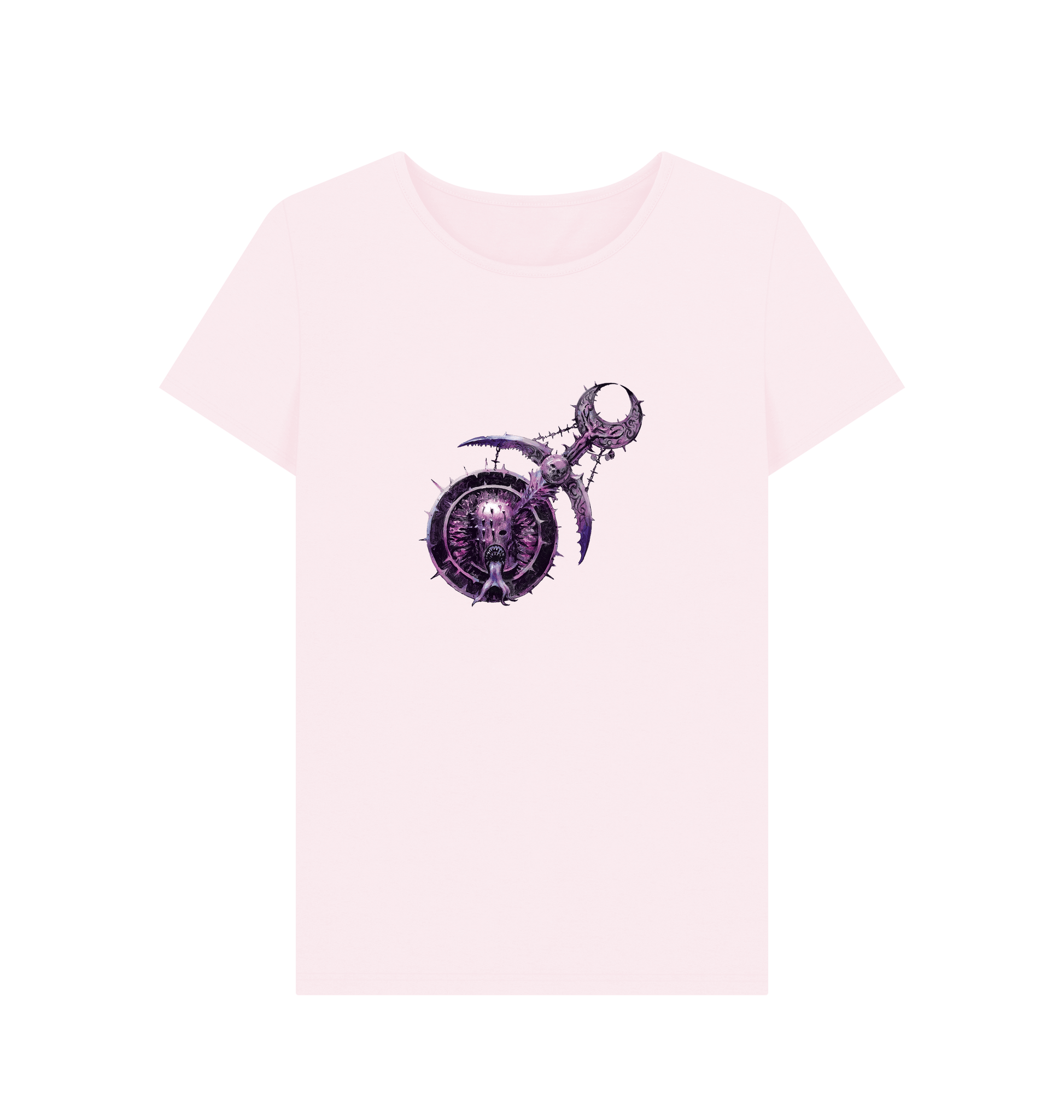 Pink Hedonites of Slaanesh Logo Fitted T Shirt