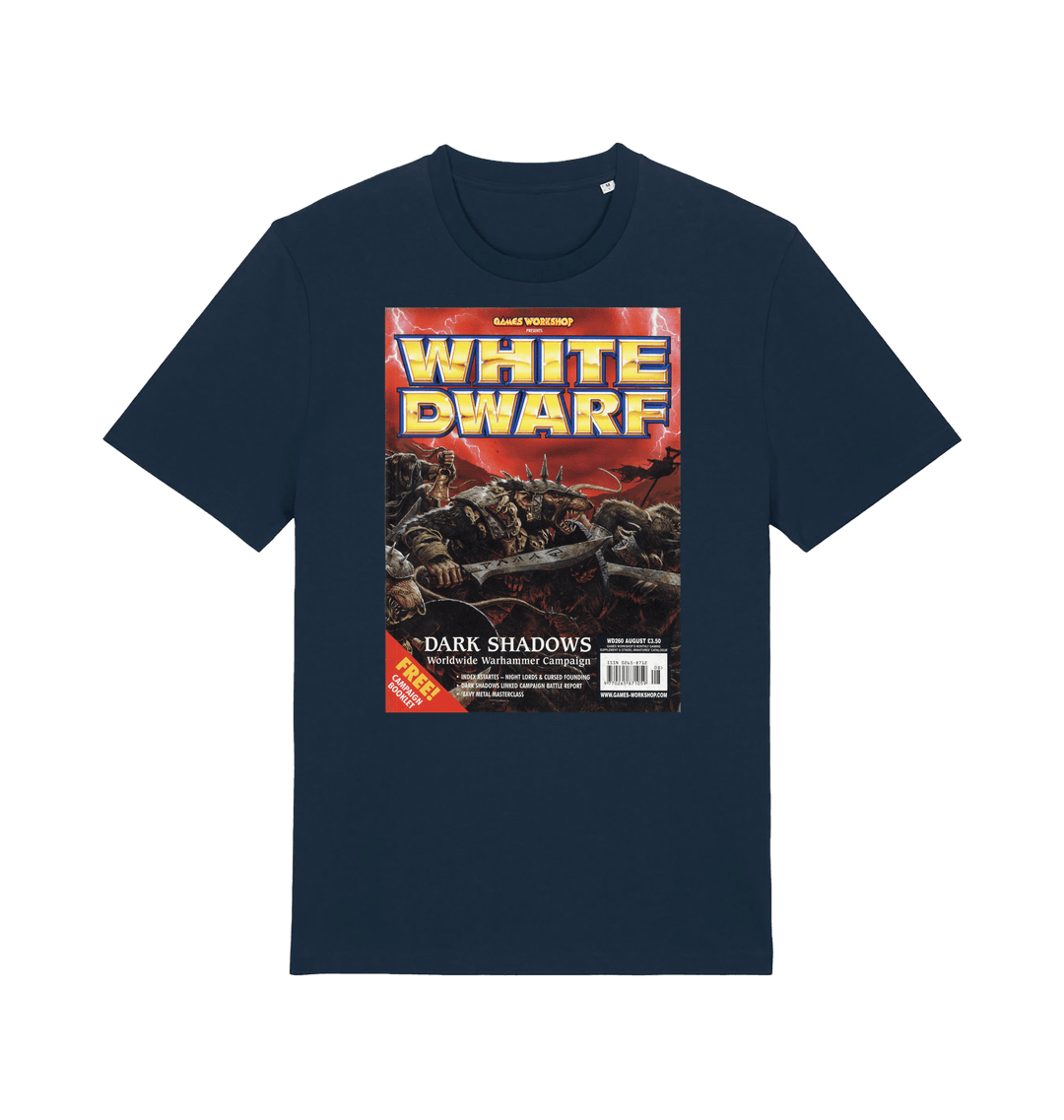 French Navy Printed T-shirt Front