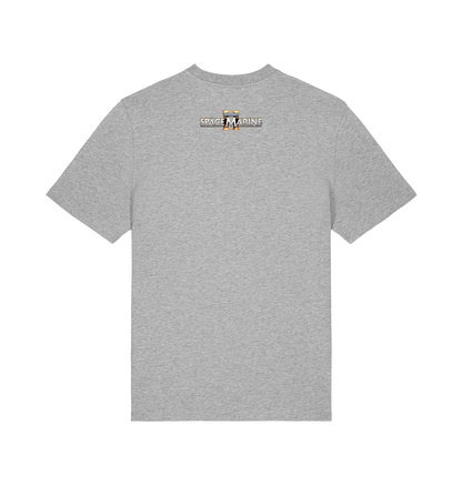 Heather Grey Printed T-shirt Back