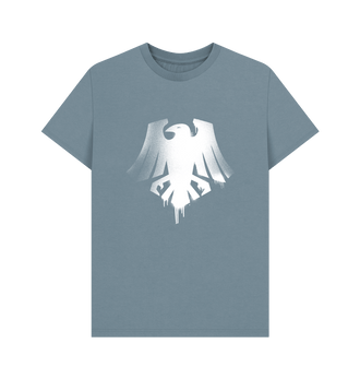 Stone Blue Raven Guard Graffiti Insignia T Shirt