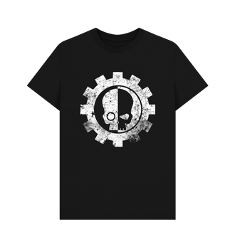 Black Adeptus Mechanicus Battleworn Insignia T Shirt