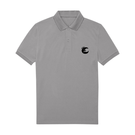 Sport Grey Polo Shirt Front