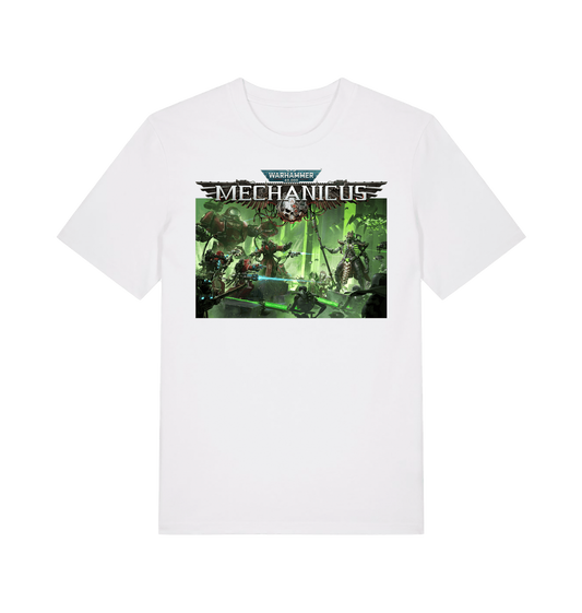 White Printed T-shirt Front