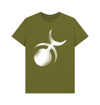 Moss Green Hedonites of Slaanesh Graffiti Insignia T Shirt