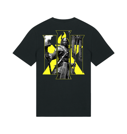 Black Printed T-shirt Back