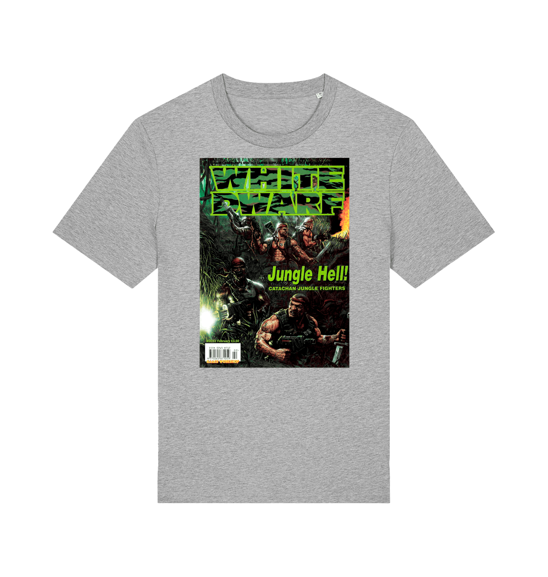 Heather Grey Printed T-shirt Front