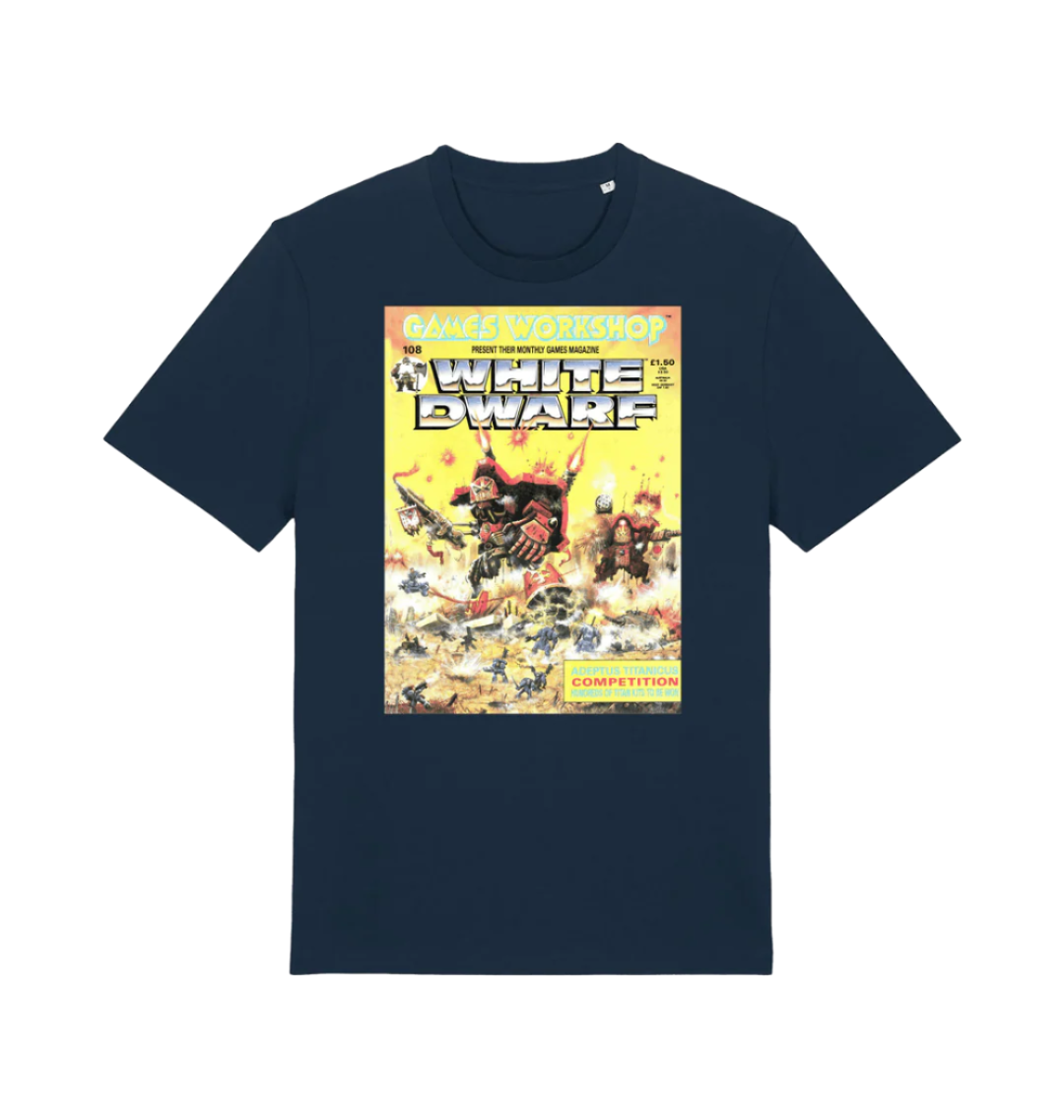 French Navy Printed T-shirt