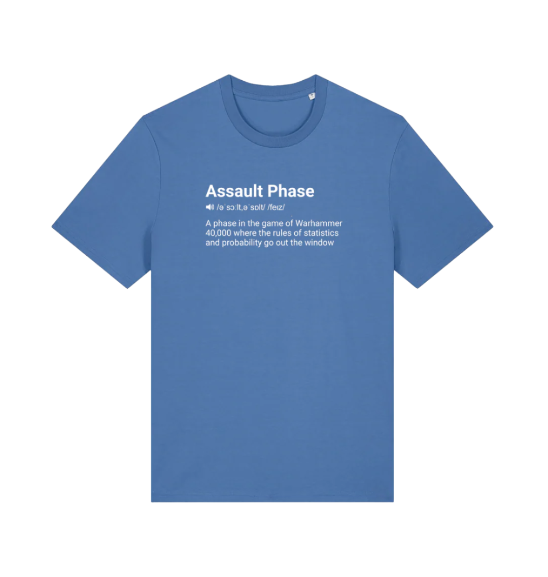 Bright Blue Printed T-shirt