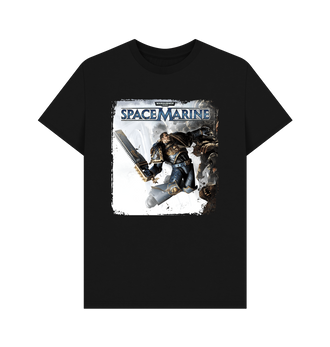 Black Warhammer 40,000: Space Marine T Shirt