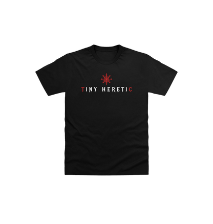 Black Printed Kids T-Shirt