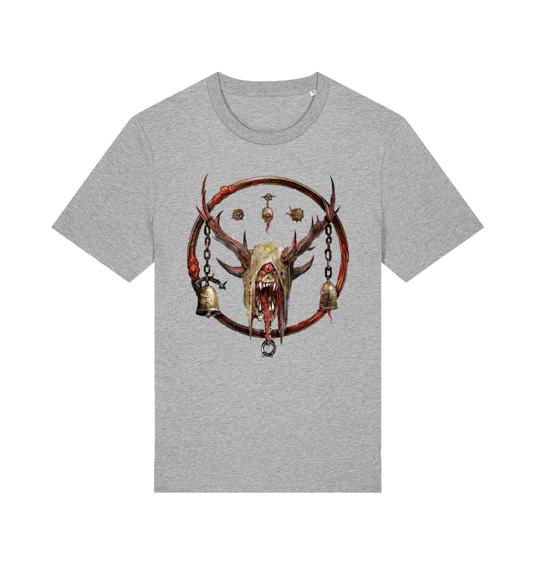Heather Grey Printed T-shirt