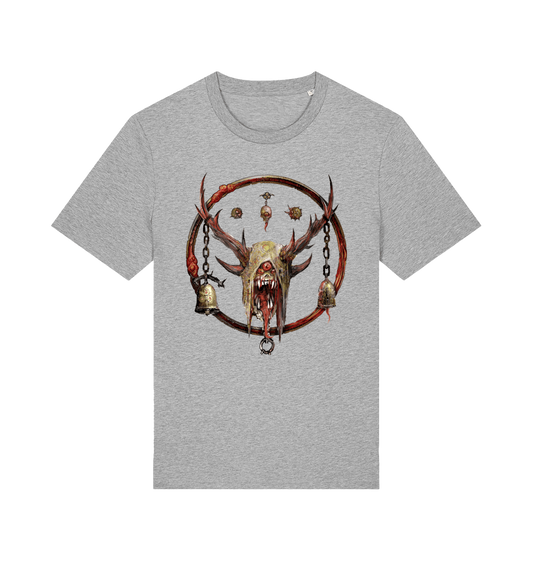 Heather Grey Printed T-shirt