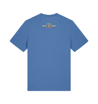 Bright Blue Printed T-shirt Back