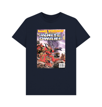 Navy Blue White Dwarf Issue 144 T Shirt