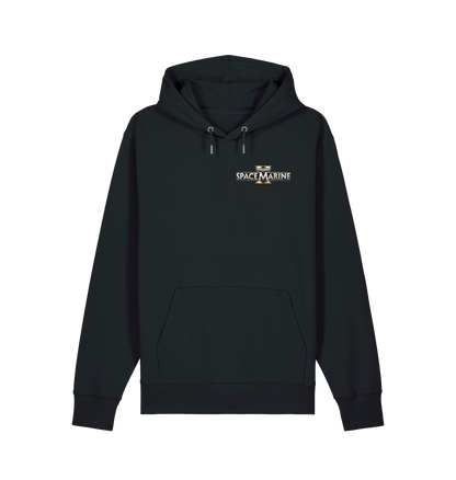 Black Printed Sweater Front