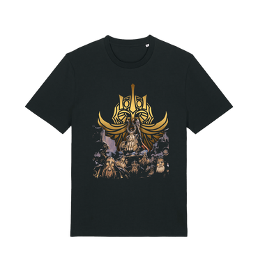 Black Printed T-shirt