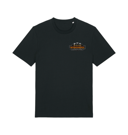 Black Printed T-shirt Front
