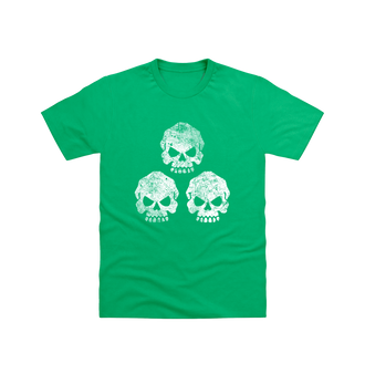 Irish Green Death Guard Battleworn Insignia T Shirt