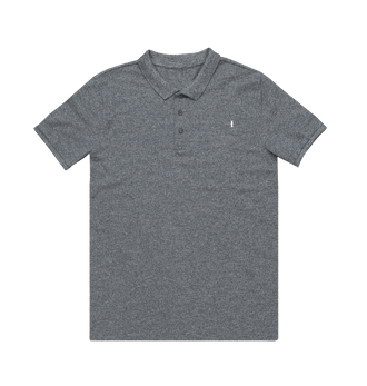 Heather Grey Inquisition Polo Shirt