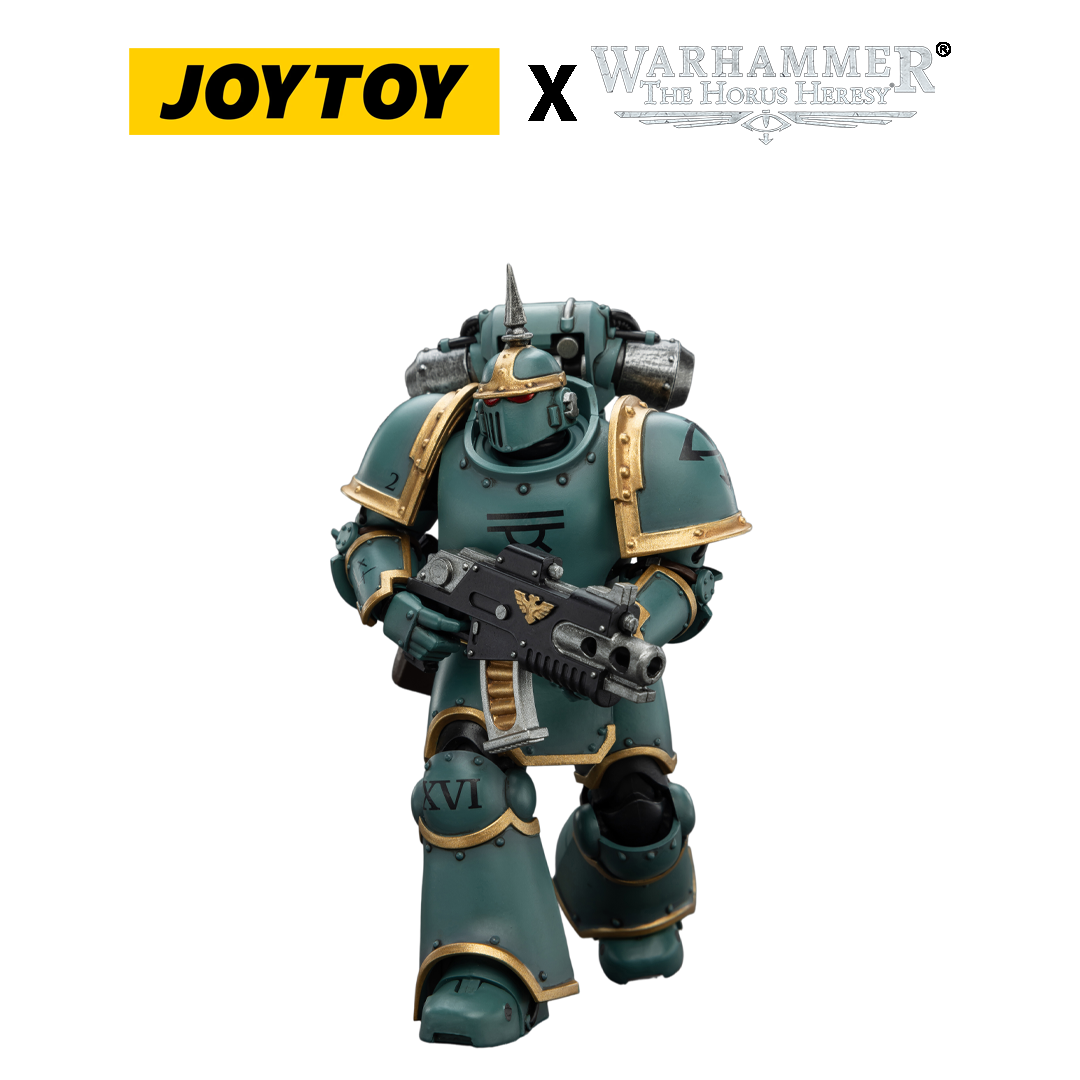 JoyToy Warhammer The Horus Heresy Action Figure - Sons of Horus, MKIII Legionary (1/18 Scale) Preorder