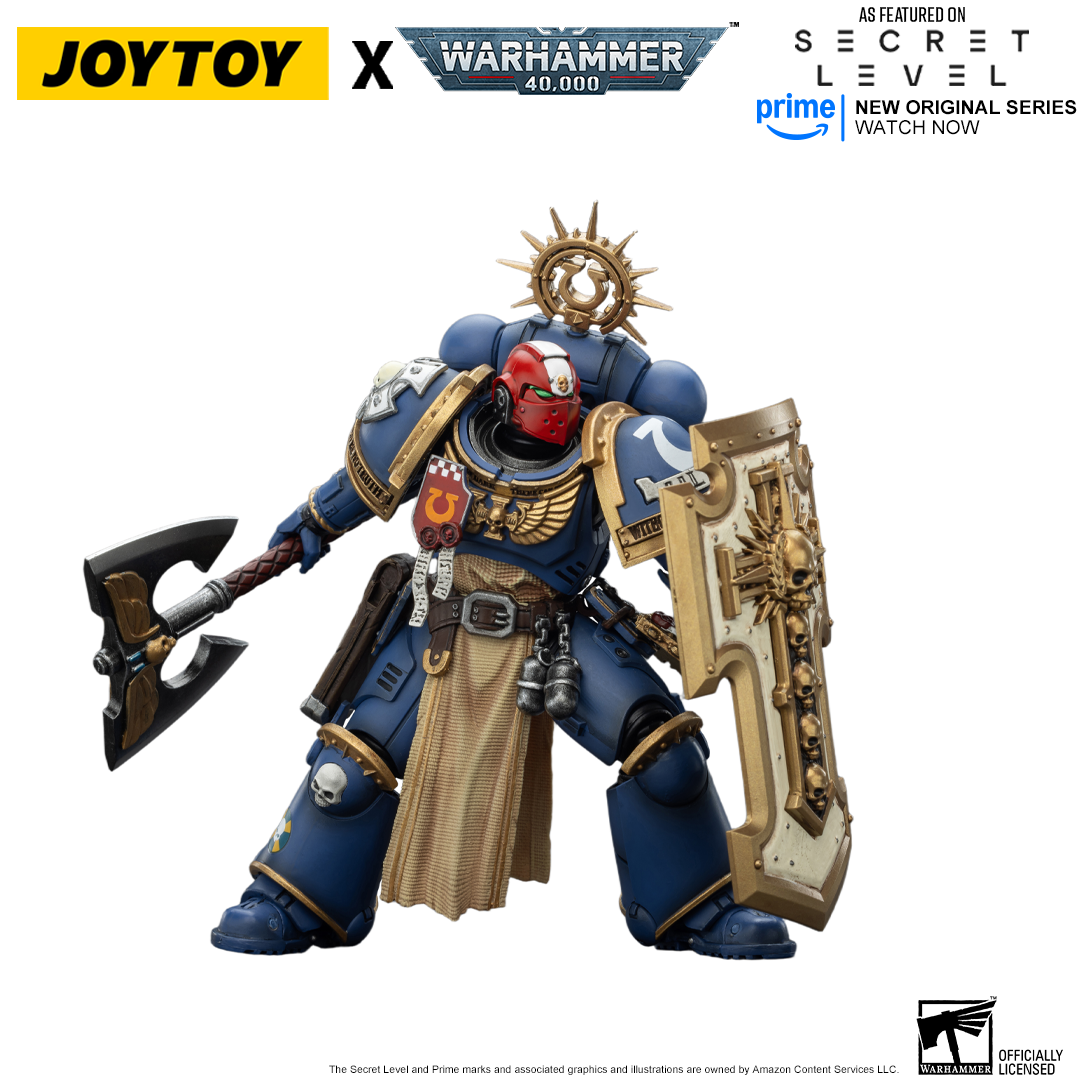 JoyToy Warhammer 40,000 Action Figure - Metaurus with Power Axe, Stormshield and Plasma Pistol (1/18 Scale) Preorder