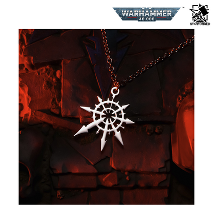 Starforged Warhammer 40,000 Faction Chaos Four Gods Undivided Necklace