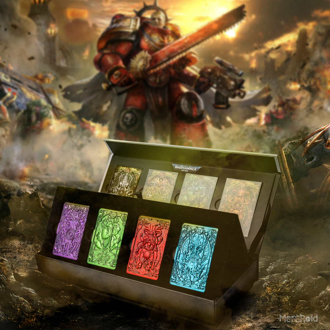 Warhammer 40,000: Imperial Tarot Ingot - Gods (4 Pack)