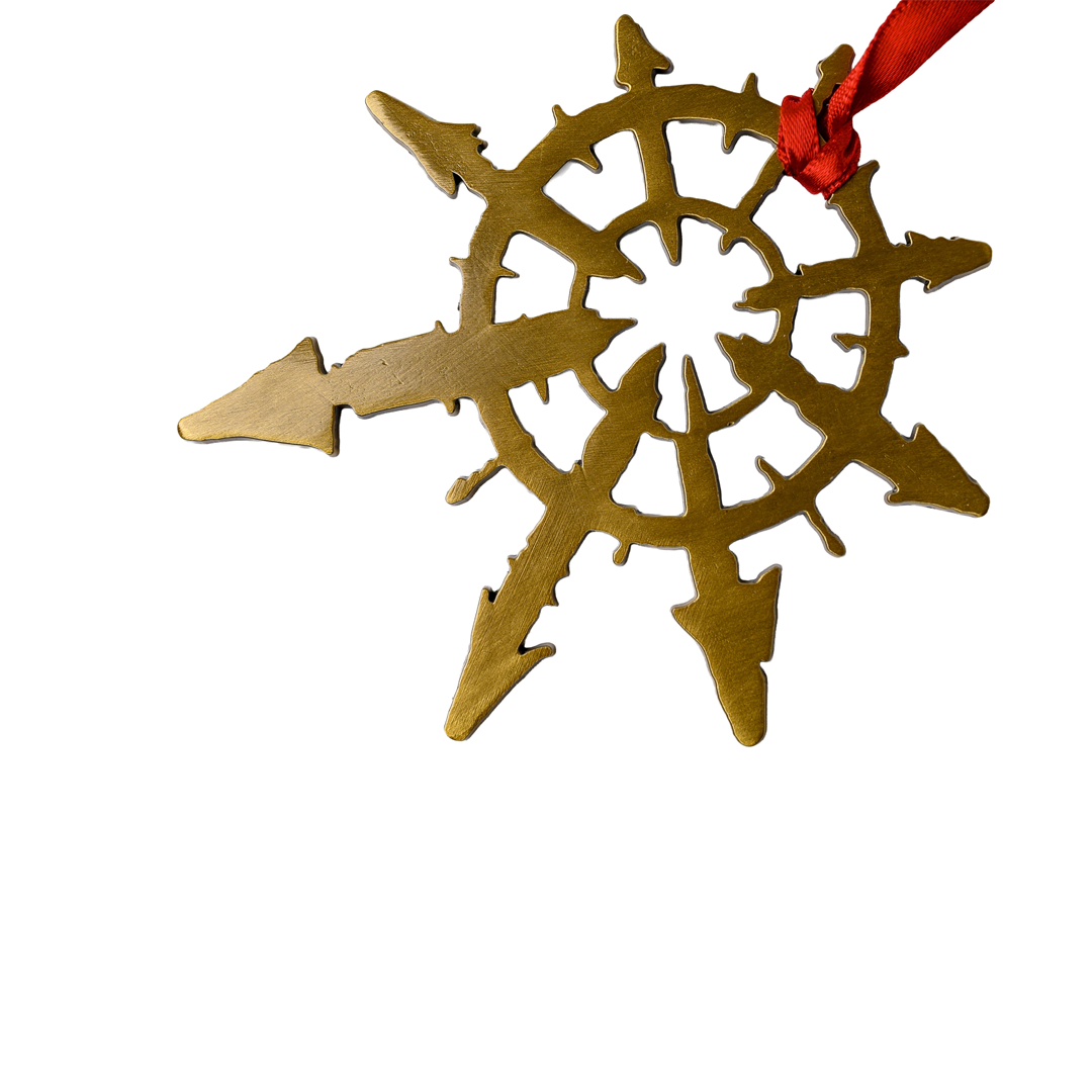 Warhammer 40000: Chaos Star Tree Decoration