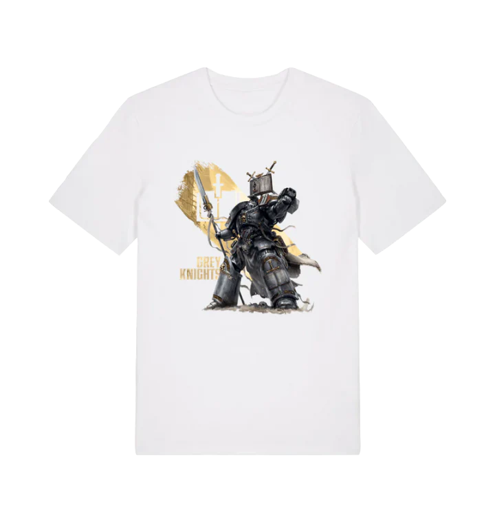 Grey Knights Terminator White T Shirt