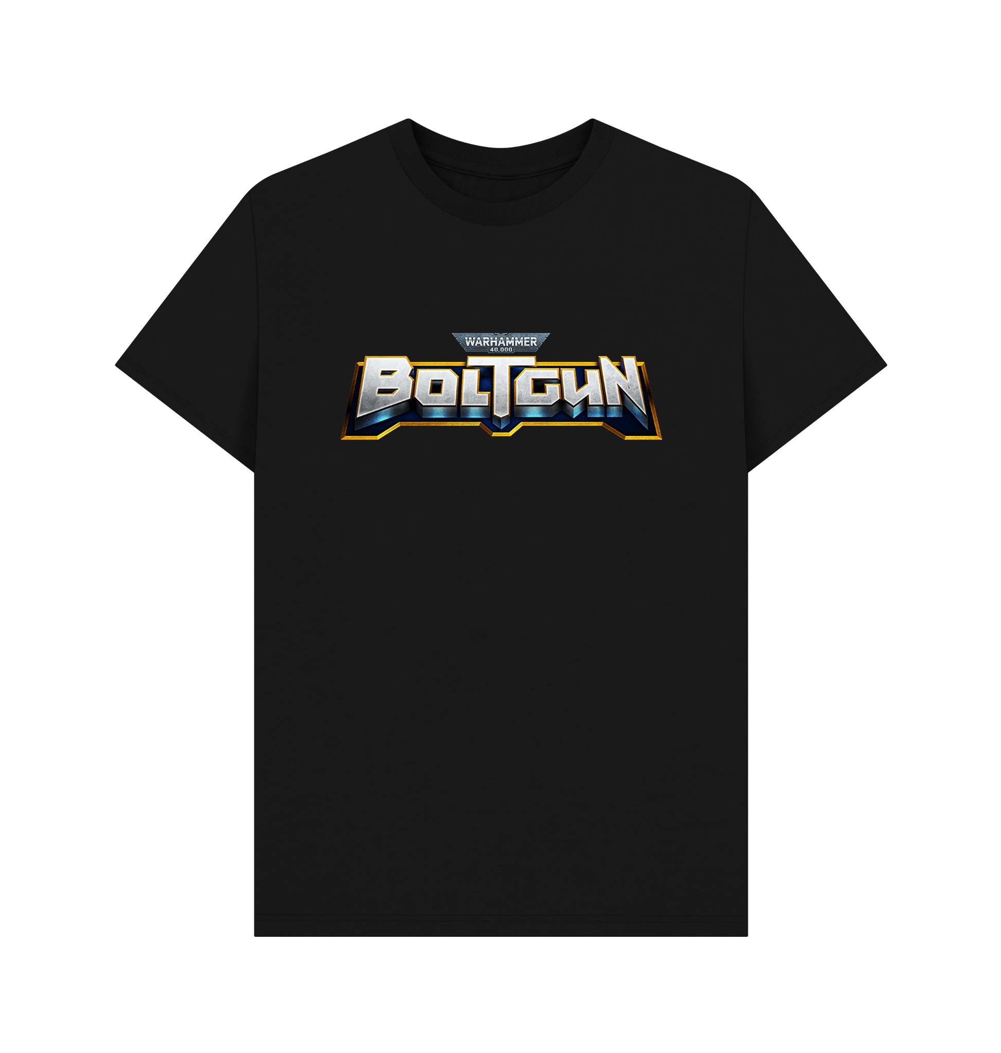 Black Warhammer 40,000: Boltgun Logo T Shirt